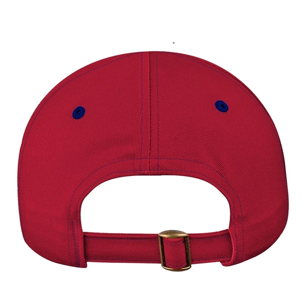 Lowstyle Structured Cotton Twill Union/USA Made Baseball Cap With Fabric Strap-Buckle.... from ASI 73775 Unionwear