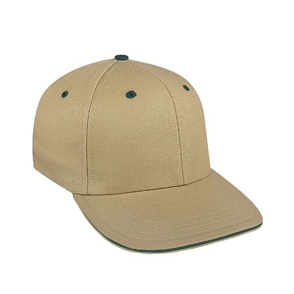 Lowstyle Structured Cotton Twill Union/USA Made Baseball Cap With Fabric Strap-Buckle.... from ASI 73775 Unionwear