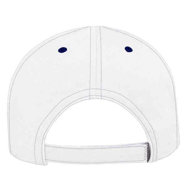 Lowstyle Structured Cotton Twill Union/USA Made Baseball Cap With Fabric Strap-Buckle.... from ASI 73775 Unionwear