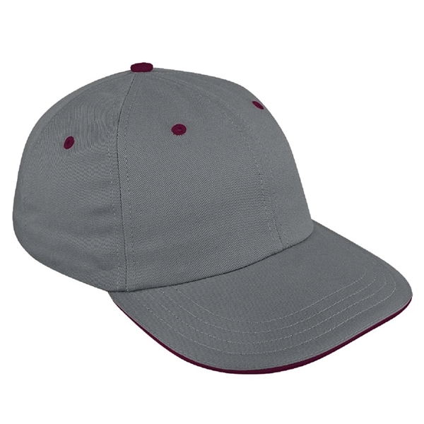 Lowstyle Structured Cotton Twill Union/USA Made Baseball Cap With Fabric Strap-Buckle.... from ASI 73775 Unionwear