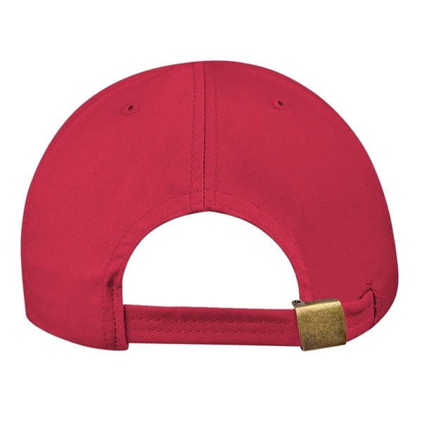 Lowstyle Structured Cotton Twill Union/USA Made Baseball Cap With Fabric Strap-Buckle.... from ASI 73775 Unionwear