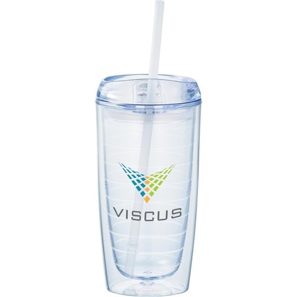 Twister 16oz Tumbler with Straw... from ASI 42424 ZZ DROPPED -Bullet