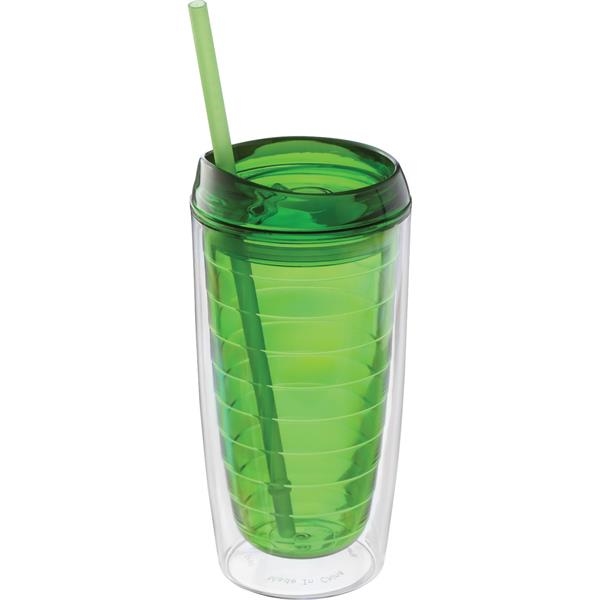 Twister 16oz Tumbler with Straw... from ASI 42424 ZZ DROPPED -Bullet
