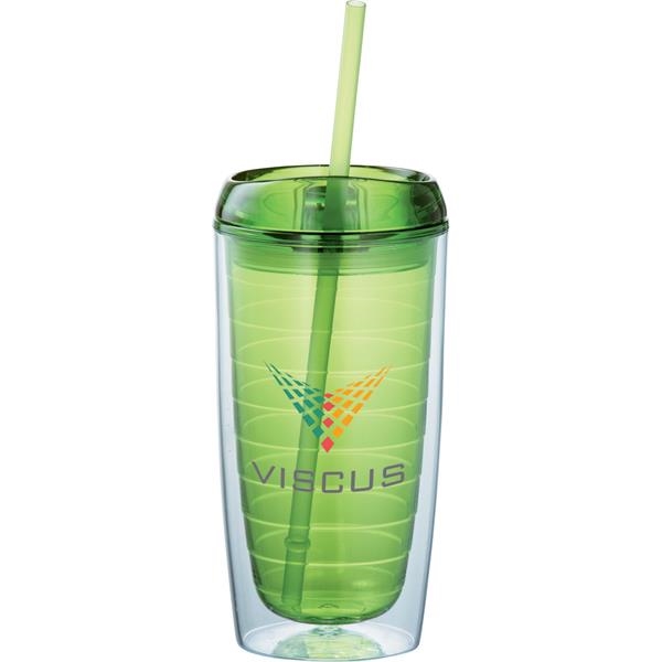 Twister 16oz Tumbler with Straw... from ASI 42424 ZZ DROPPED -Bullet