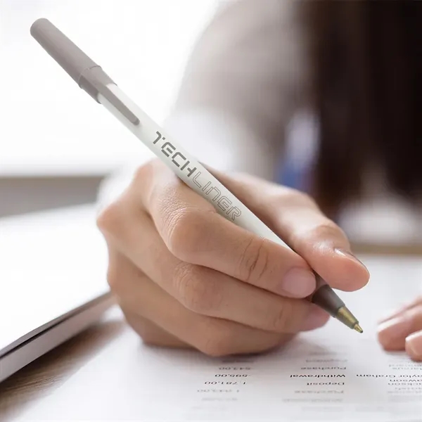 Value stick ballpoint pen with durable plastic body and colorful plastic... from ASI 39552 BEL Promo