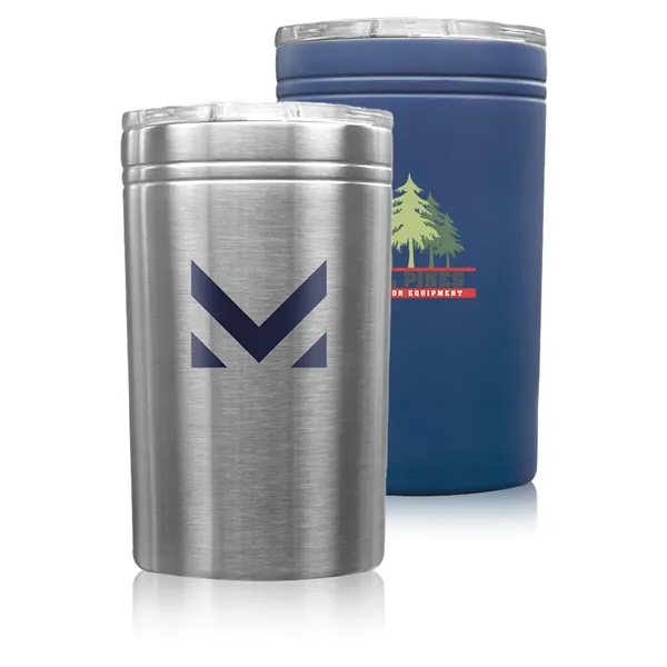12 oz. stainless steel travel mug with double wall vacuum insulation,... from ASI 39552 BEL Promo