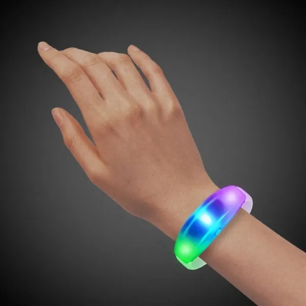 Silicone LED bracelets... from ASI 42016 Brighter Promotions Inc