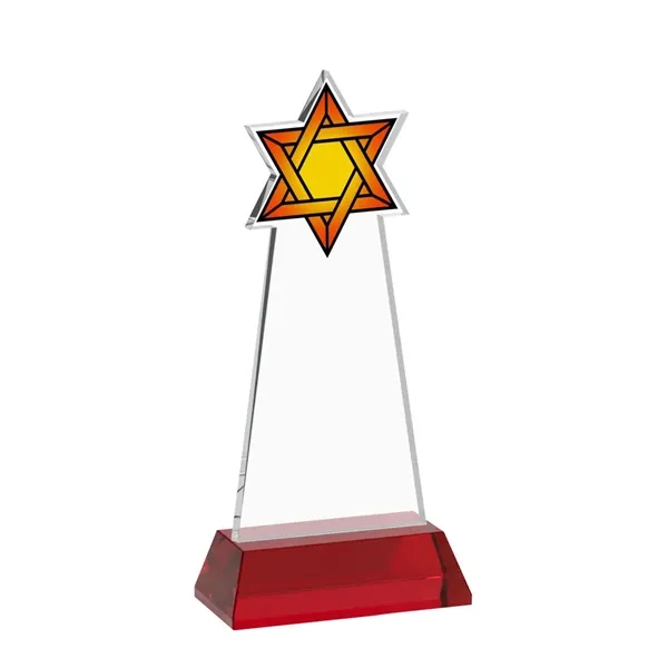 Crafted from premium optical crystal, this striking Star of David VividPrint™... from ASI 84592 St Regis Group / St Regis