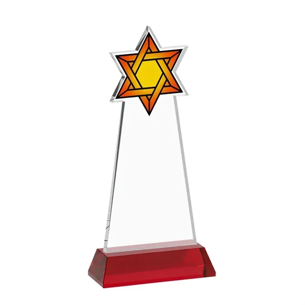 Crafted from premium optical crystal, this striking Star of David VividPrint™... from ASI 84592 St Regis Group / St Regis