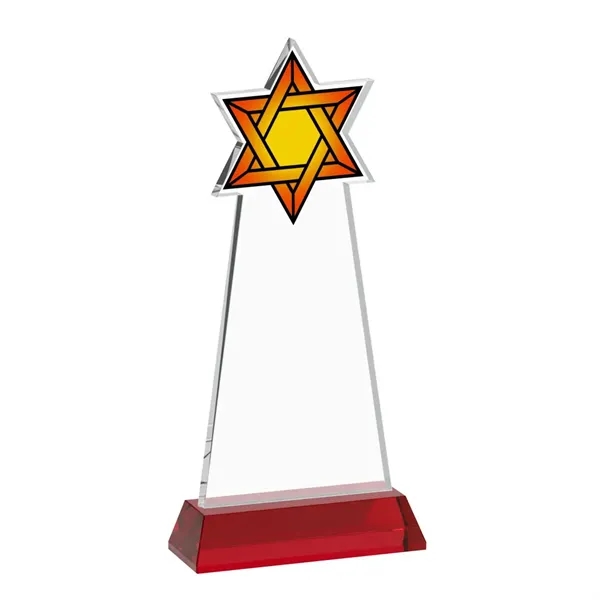 Crafted from premium optical crystal, this striking Star of David VividPrint™... from ASI 84592 St Regis Group / St Regis