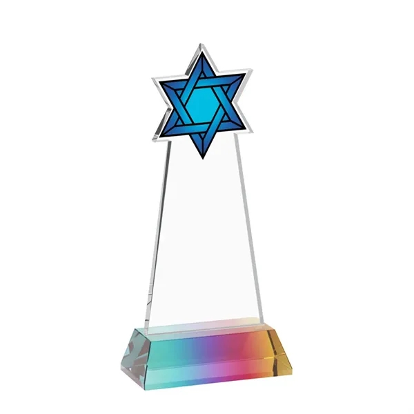 Crafted from premium optical crystal, this striking Star of David VividPrint™... from ASI 84592 St Regis Group / St Regis