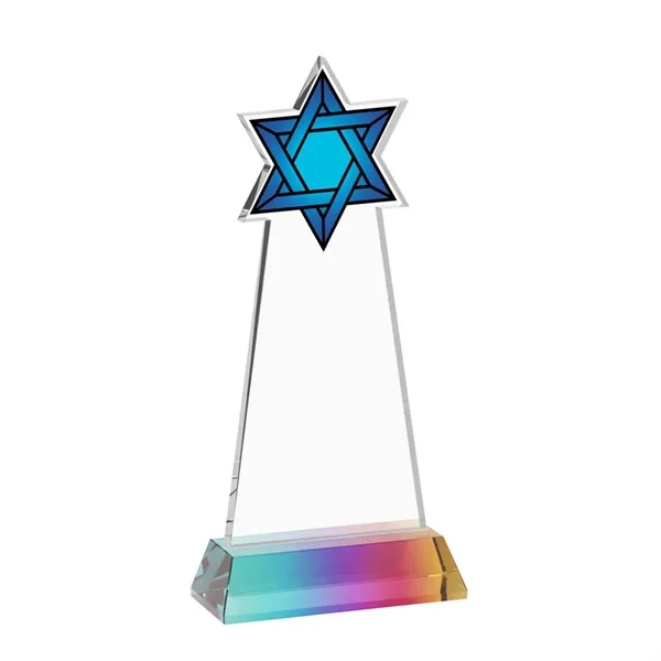 Crafted from premium optical crystal, this striking Star of David VividPrint™... from ASI 84592 St Regis Group / St Regis