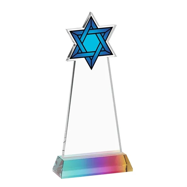 Crafted from premium optical crystal, this striking Star of David VividPrint™... from ASI 84592 St Regis Group / St Regis