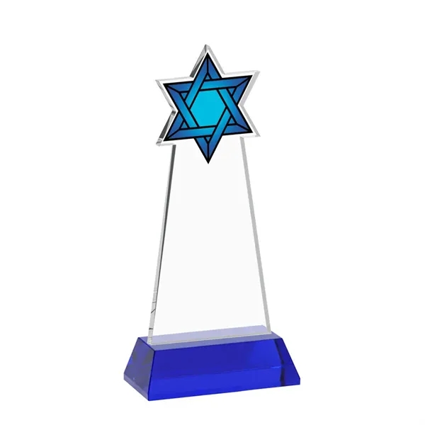 Crafted from premium optical crystal, this striking Star of David VividPrint™... from ASI 84592 St Regis Group / St Regis