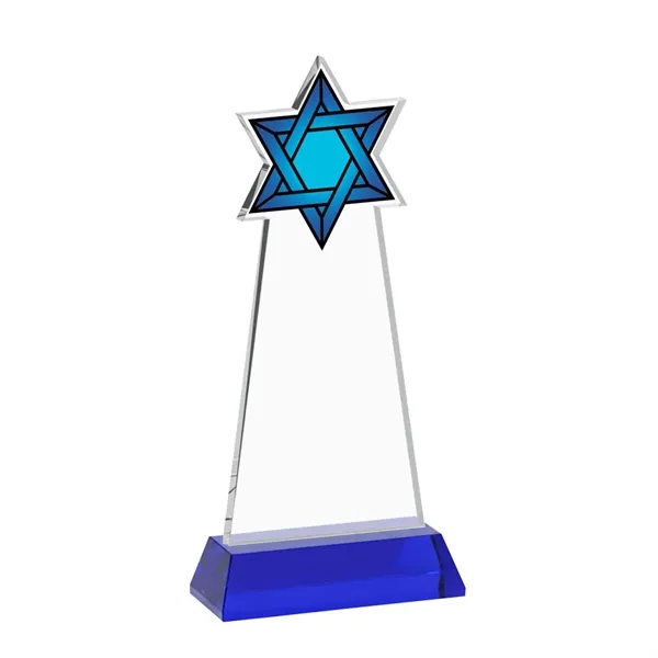 Crafted from premium optical crystal, this striking Star of David VividPrint™... from ASI 84592 St Regis Group / St Regis