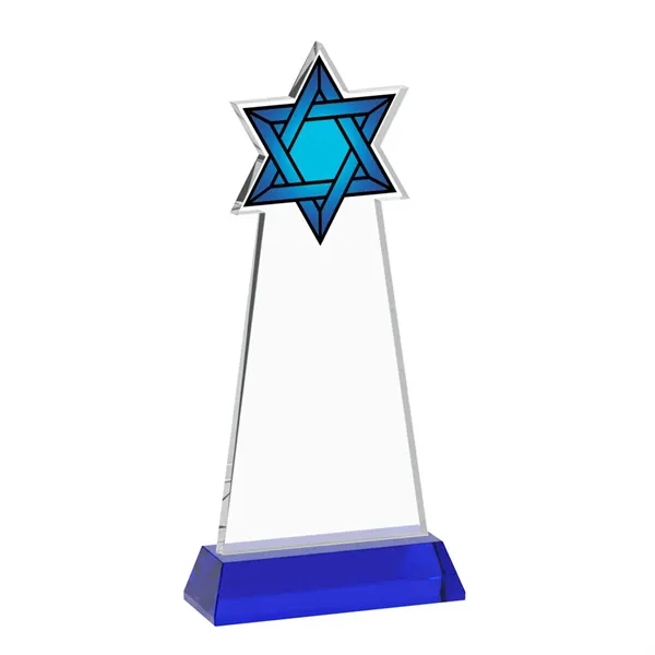 Crafted from premium optical crystal, this striking Star of David VividPrint™... from ASI 84592 St Regis Group / St Regis