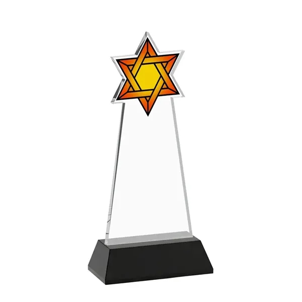 Crafted from premium optical crystal, this striking Star of David VividPrint™... from ASI 84592 St Regis Group / St Regis