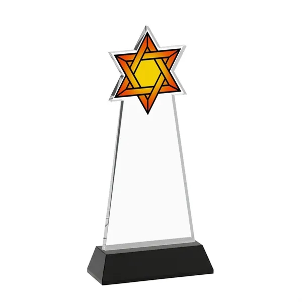 Crafted from premium optical crystal, this striking Star of David VividPrint™... from ASI 84592 St Regis Group / St Regis