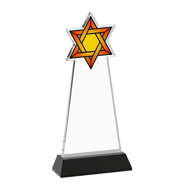 Crafted from premium optical crystal, this striking Star of David VividPrint™... from ASI 84592 St Regis Group / St Regis