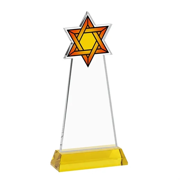 Crafted from premium optical crystal, this striking Star of David VividPrint™... from ASI 84592 St Regis Group / St Regis