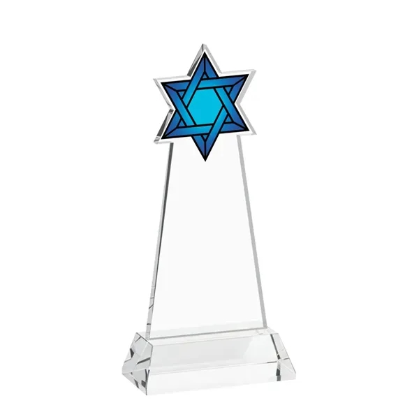 Crafted from premium optical crystal, this striking Star of David VividPrint™... from ASI 84592 St Regis Group / St Regis