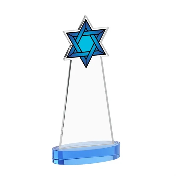Crafted from premium optical crystal, this striking Star of David VividPrint™... from ASI 84592 St Regis Group / St Regis