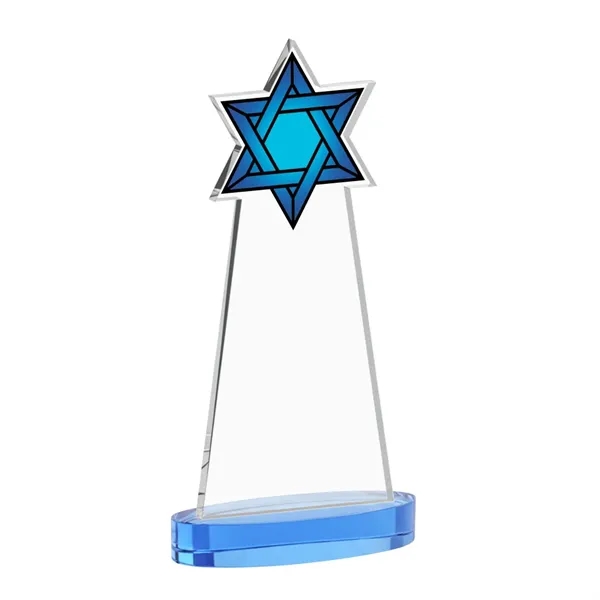 Crafted from premium optical crystal, this striking Star of David VividPrint™... from ASI 84592 St Regis Group / St Regis