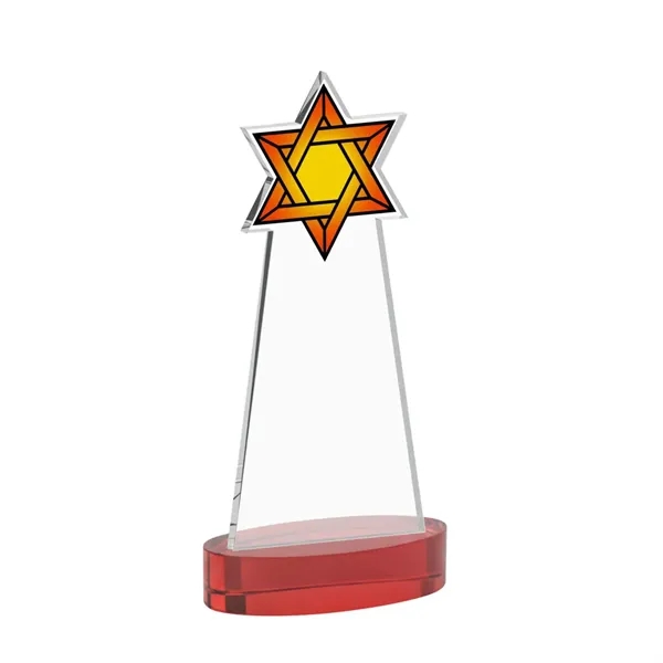 Crafted from premium optical crystal, this striking Star of David VividPrint™... from ASI 84592 St Regis Group / St Regis