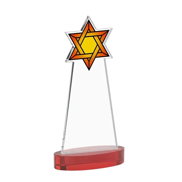Crafted from premium optical crystal, this striking Star of David VividPrint™... from ASI 84592 St Regis Group / St Regis