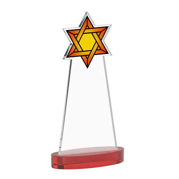 Crafted from premium optical crystal, this striking Star of David VividPrint™... from ASI 84592 St Regis Group / St Regis