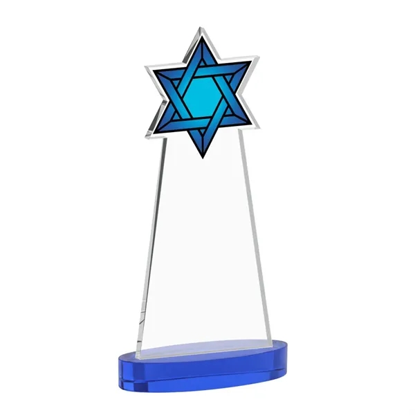 Crafted from premium optical crystal, this striking Star of David VividPrint™... from ASI 84592 St Regis Group / St Regis