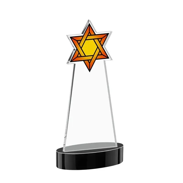 Crafted from premium optical crystal, this striking Star of David VividPrint™... from ASI 84592 St Regis Group / St Regis