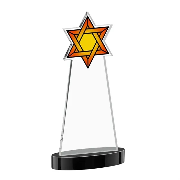Crafted from premium optical crystal, this striking Star of David VividPrint™... from ASI 84592 St Regis Group / St Regis
