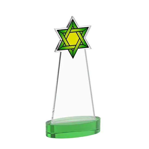 Crafted from premium optical crystal, this striking Star of David VividPrint™... from ASI 84592 St Regis Group / St Regis