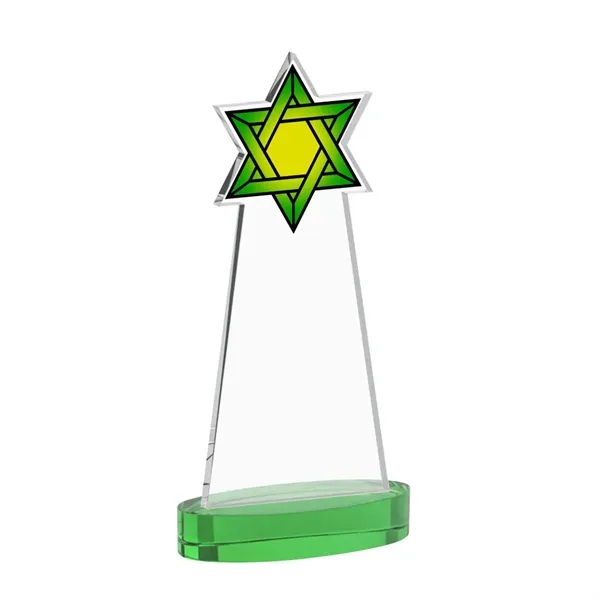 Crafted from premium optical crystal, this striking Star of David VividPrint™... from ASI 84592 St Regis Group / St Regis