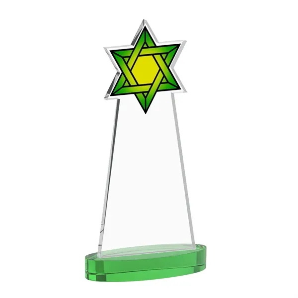 Crafted from premium optical crystal, this striking Star of David VividPrint™... from ASI 84592 St Regis Group / St Regis