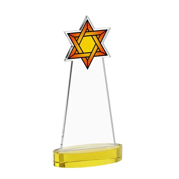Crafted from premium optical crystal, this striking Star of David VividPrint™... from ASI 84592 St Regis Group / St Regis