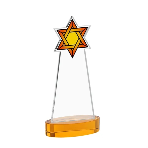 Crafted from premium optical crystal, this striking Star of David VividPrint™... from ASI 84592 St Regis Group / St Regis