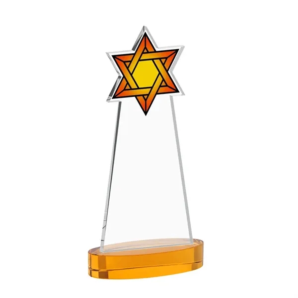 Crafted from premium optical crystal, this striking Star of David VividPrint™... from ASI 84592 St Regis Group / St Regis