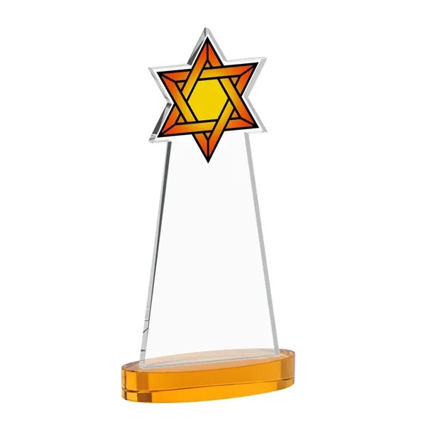 Crafted from premium optical crystal, this striking Star of David VividPrint™... from ASI 84592 St Regis Group / St Regis