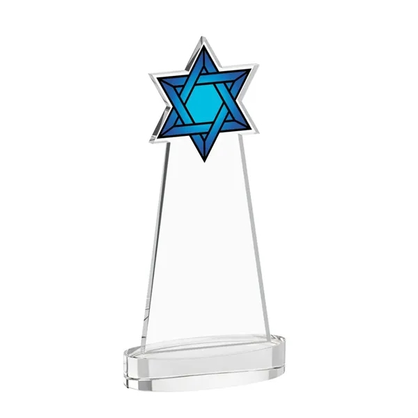 Crafted from premium optical crystal, this striking Star of David VividPrint™... from ASI 84592 St Regis Group / St Regis