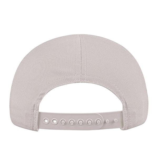 Flat Brim High Crown Brushed Cotton Union/USA Made Baseball Cap With... from ASI 73775 Unionwear