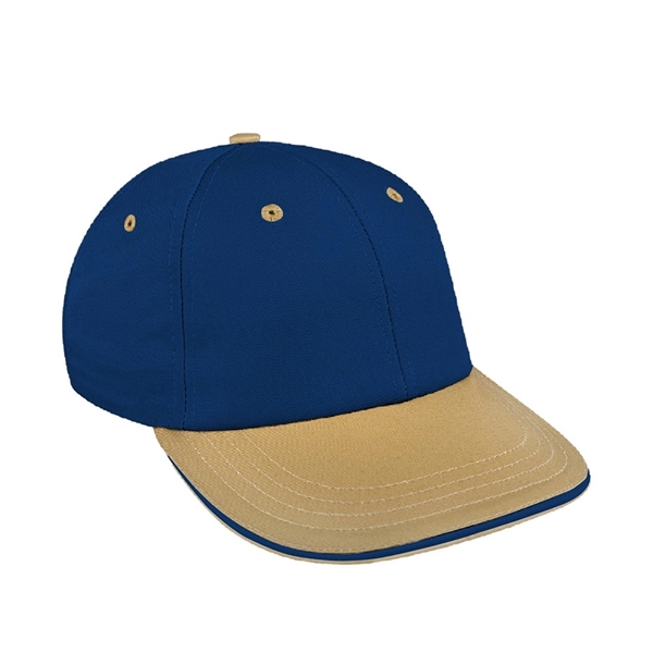 Lowstyle Structured Brushed Cotton Union/USA Made Baseball Cap With Fabric Strap-Buckle.... from ASI 73775 Unionwear
