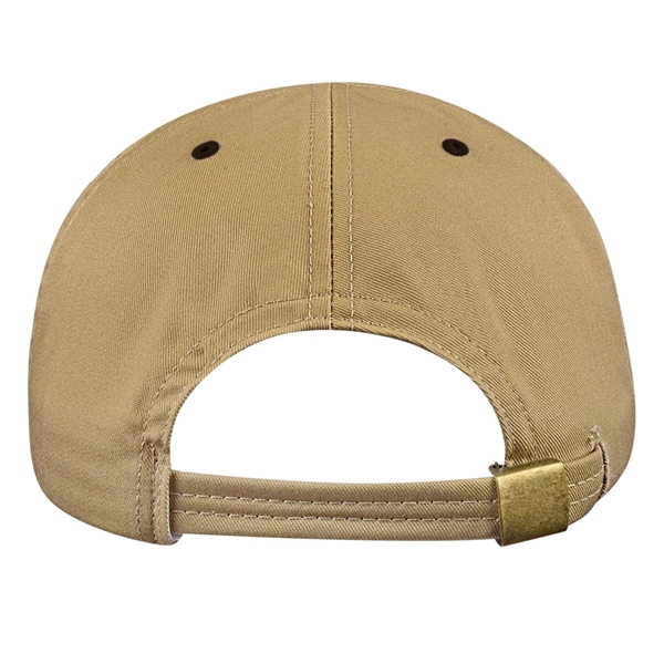 Prostyle Structured Brushed Cotton Union/USA Made Baseball Cap With Fabric Strap-Buckle.... from ASI 73775 Unionwear