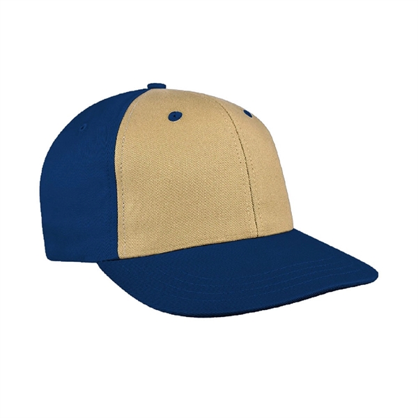 Prostyle Structured Brushed Cotton Union/USA Made Baseball Cap With Snapback. Contrasting... from ASI 73775 Unionwear