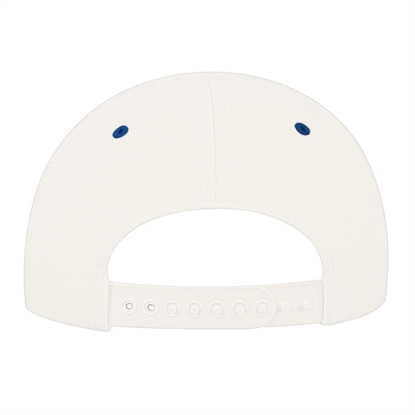 Prostyle Structured Cotton Twill Union/USA Made Baseball Cap With Snapback. Contrasting... from ASI 73775 Unionwear