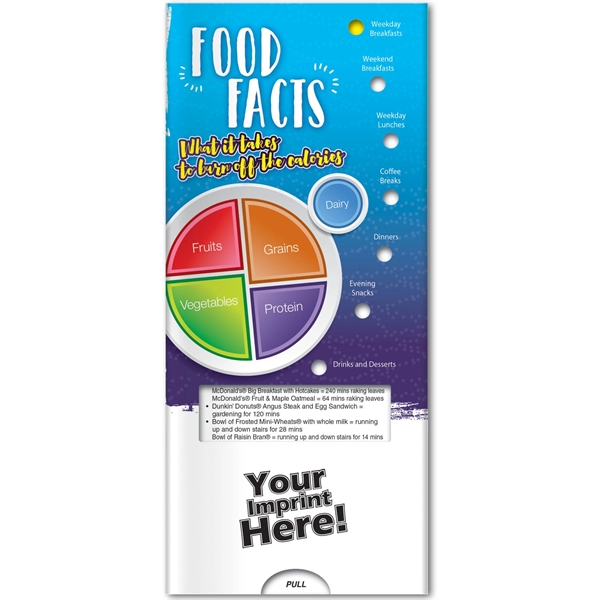 Pocket Slider - Food Facts... from ASI 54100 Fields Manufacturing Inc / Better Life Line