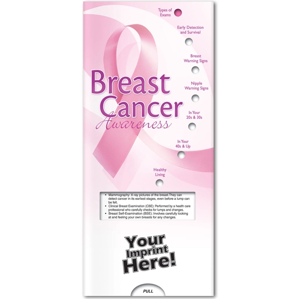 Pocket Slider - Breast Cancer Awareness... from ASI 54100 Fields Manufacturing Inc / Better Life Line