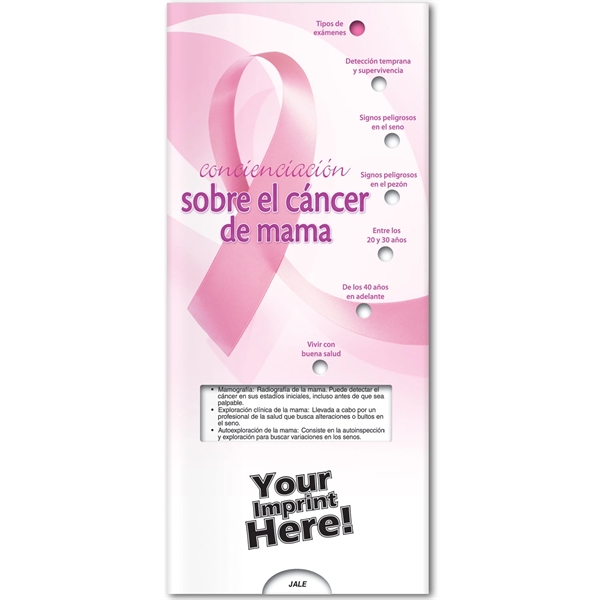 Pocket Slider - Breast Cancer Awareness... from ASI 54100 Fields Manufacturing Inc / Better Life Line