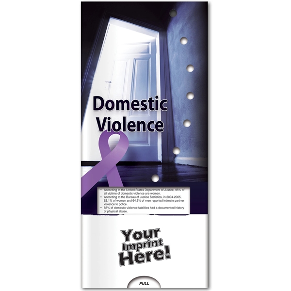 Pocket Slider - Domestic Violence... from ASI 54100 Fields Manufacturing Inc / Better Life Line